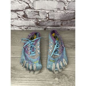 Vibram Five Fingers Seya Blue Violet Grey Barefoot Running Shoes Women 38EU/7.5M